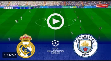 البث المباشر الآن لمباراة Real Madrid VS Manchester City قمة نارية تهز دوري الأبطال وتحدد ملامح المتأهلين.. لا تفوتها